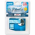 Brother Brother® P-Touch® TZ Labeling Tape, 3/4"W, White on Blue TZE545